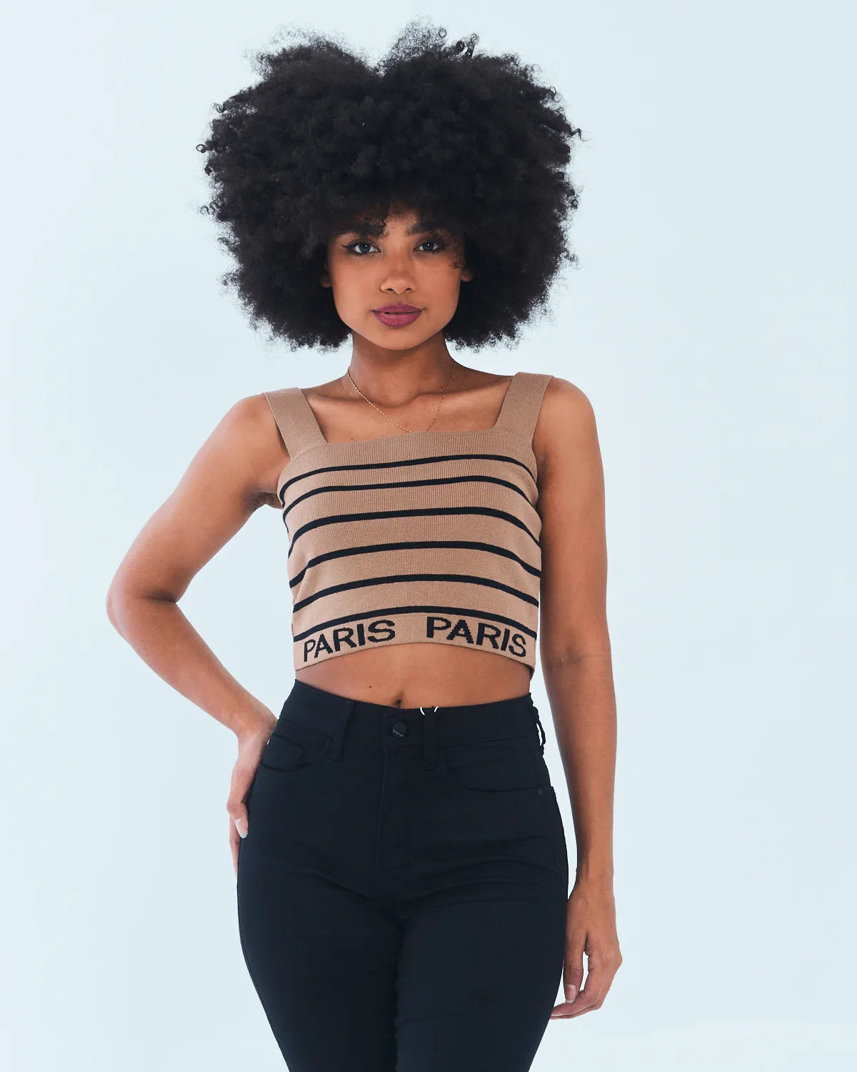 CROPPED FEEL LOVE ALCA BLUSH/BRANCO U