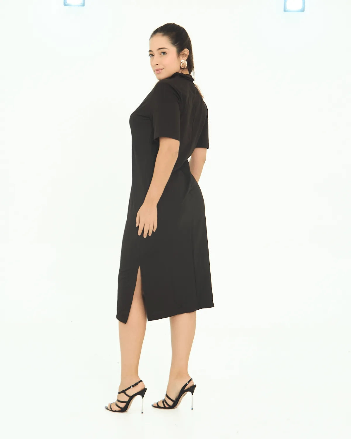 VESTIDO LUNENDER C8009 MARRON PIETRY GG