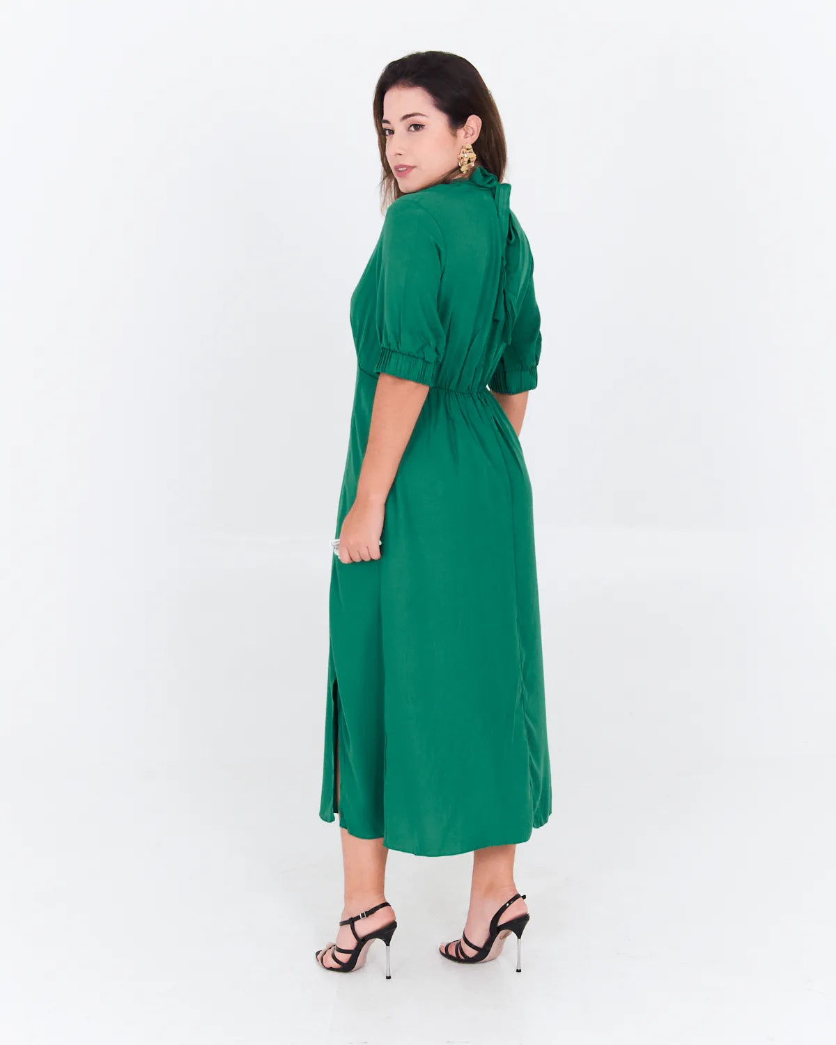 VESTIDO LUNENDER 34765 PAPOUL VERDE GG