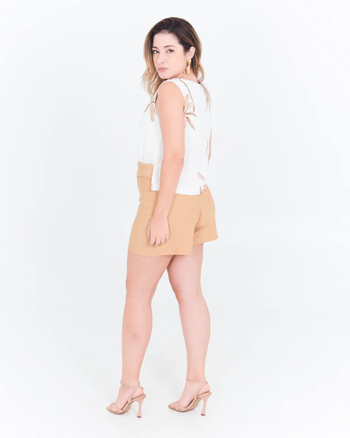 SHORT LUNENDER 49064 LARANJA P
