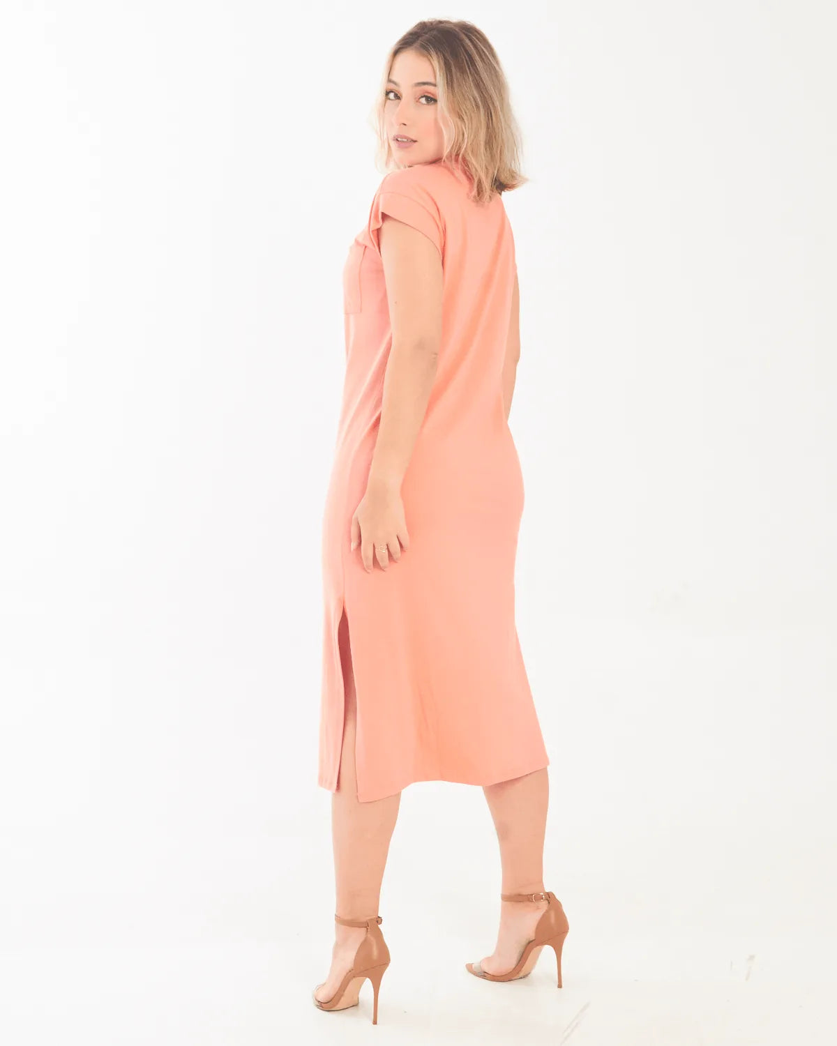 VESTIDO MALWEE 1000106876 SALMAO P