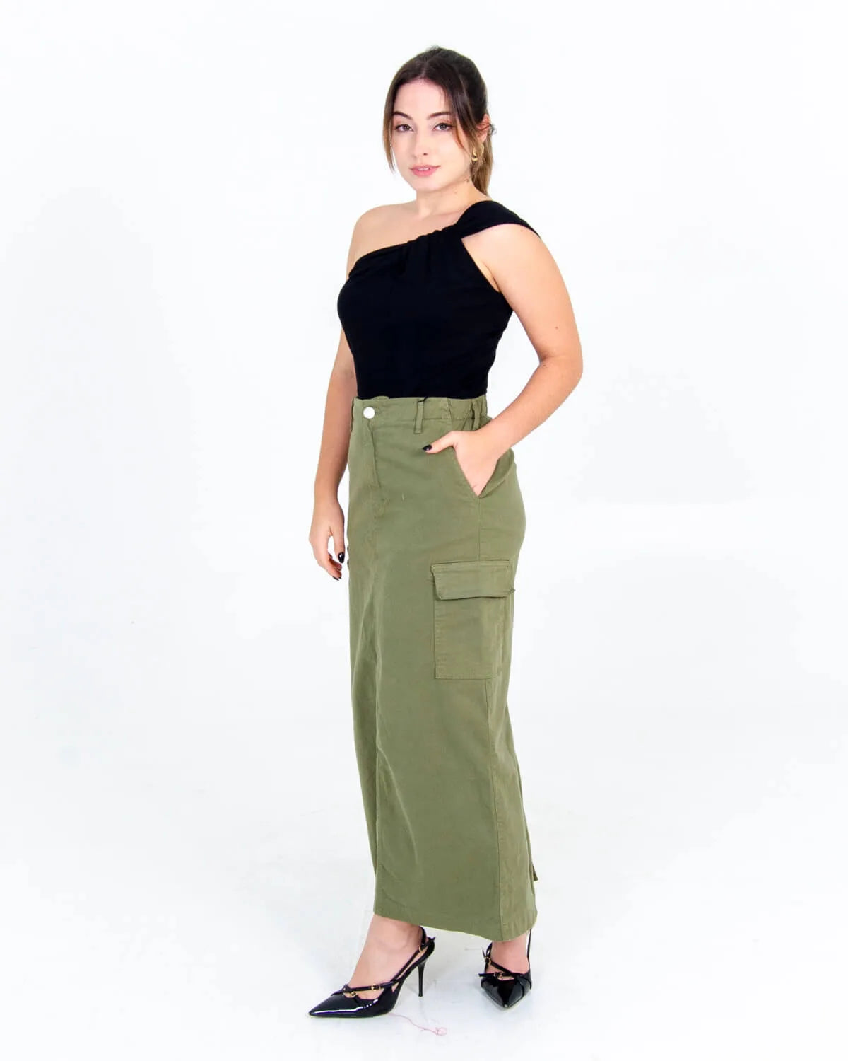 SAIA ENFIM 1000118374 VERDE MILITAR 46