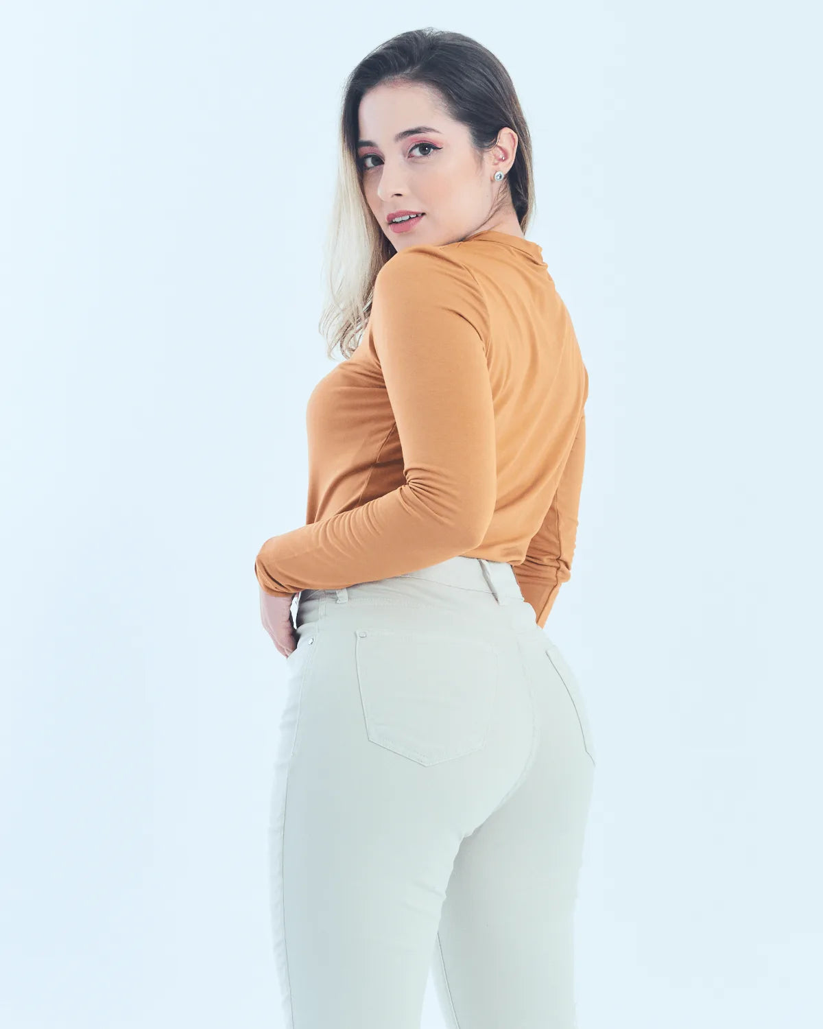 BLUSA ROVITEX 917055 AMENDOA GG