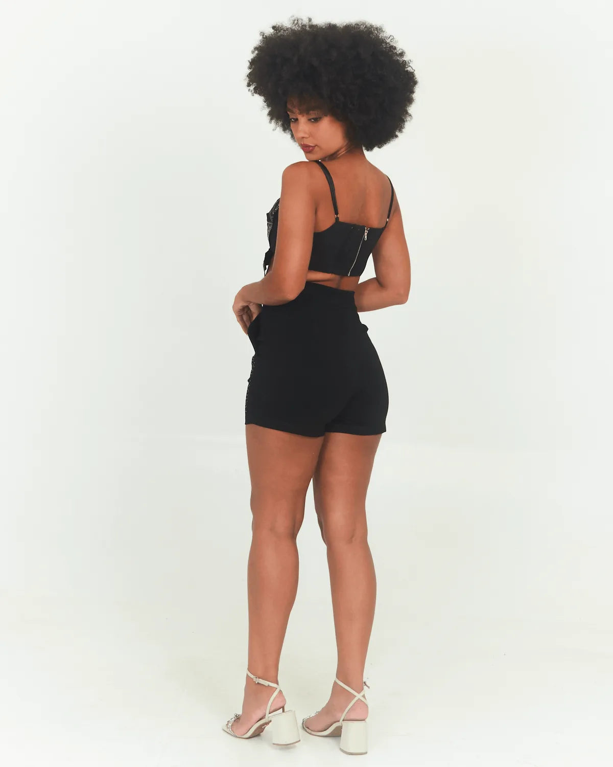SHORT GROOVY 30124 PRETO M