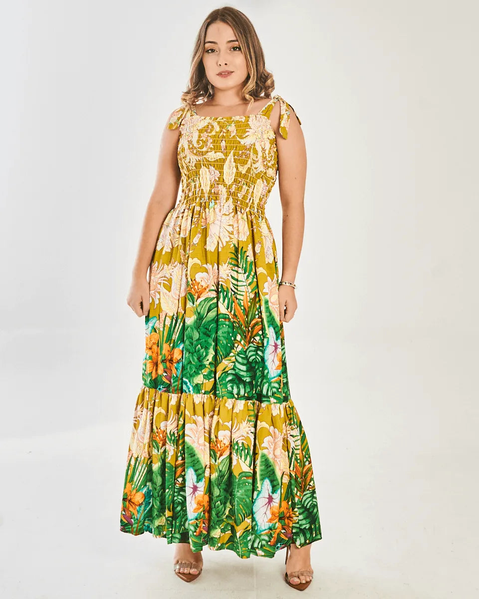 VESTIDO SAFIRA PATY/MANGA