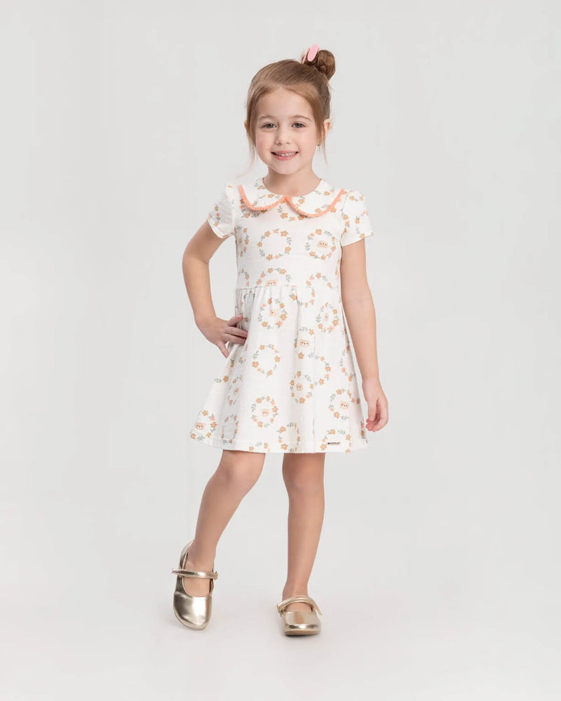 VESTIDO INF LUNENDER 65314 VERDE 10