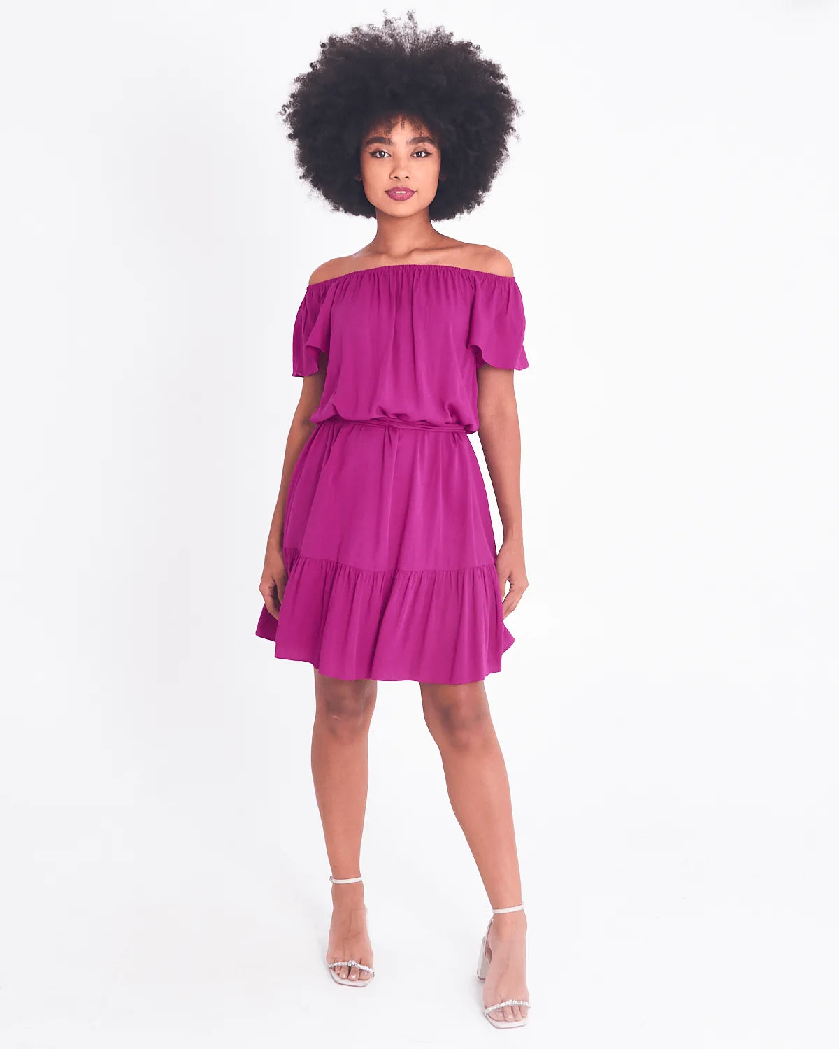 VESTIDO SAFIRA CIGANINHA GEOM TELHA M