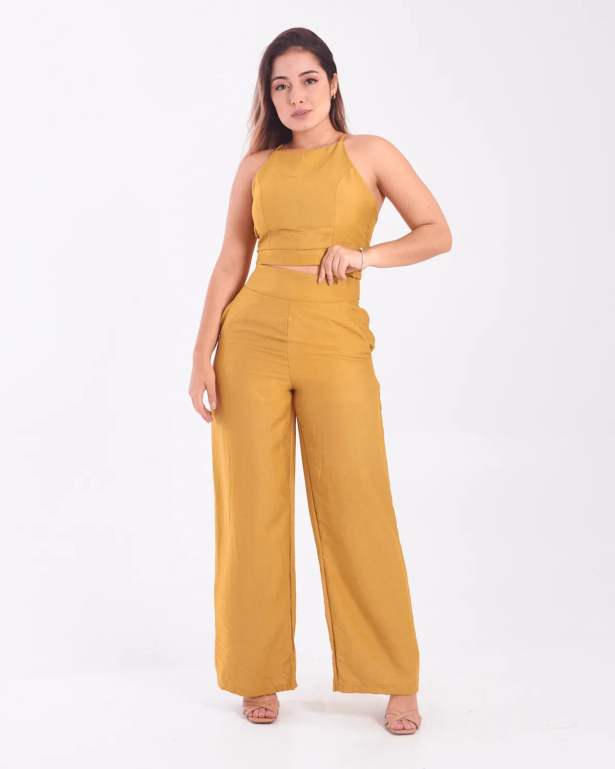 CONJUNTO LUIGIA CALCA/CROPPED