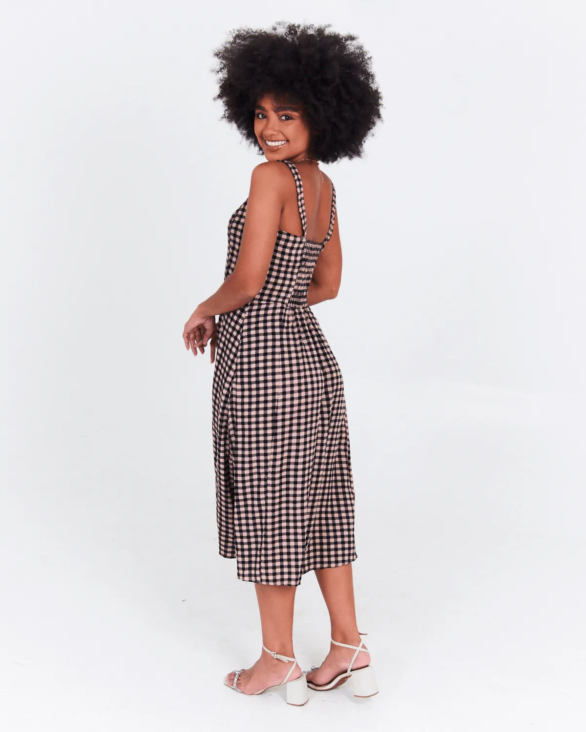 VESTIDO SAFIRA MIDI/ALCA/BOLSO