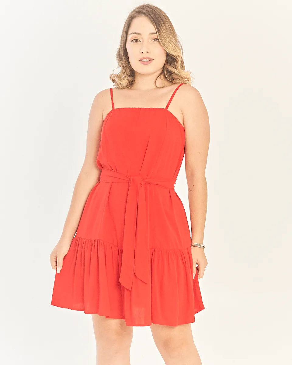 VESTIDO SAFIRA ALCA/LISO