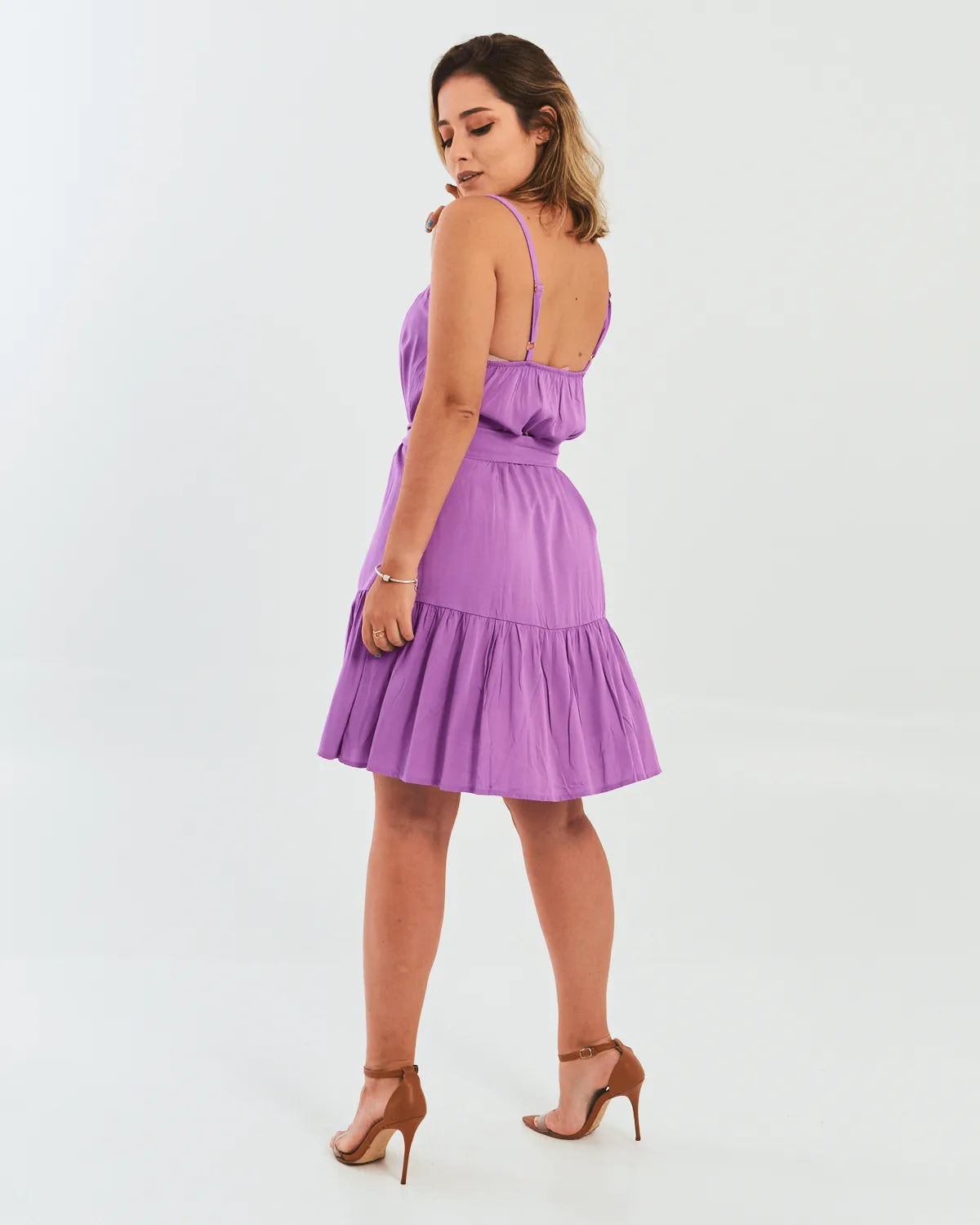VESTIDO SAFIRA ALCA/LISO