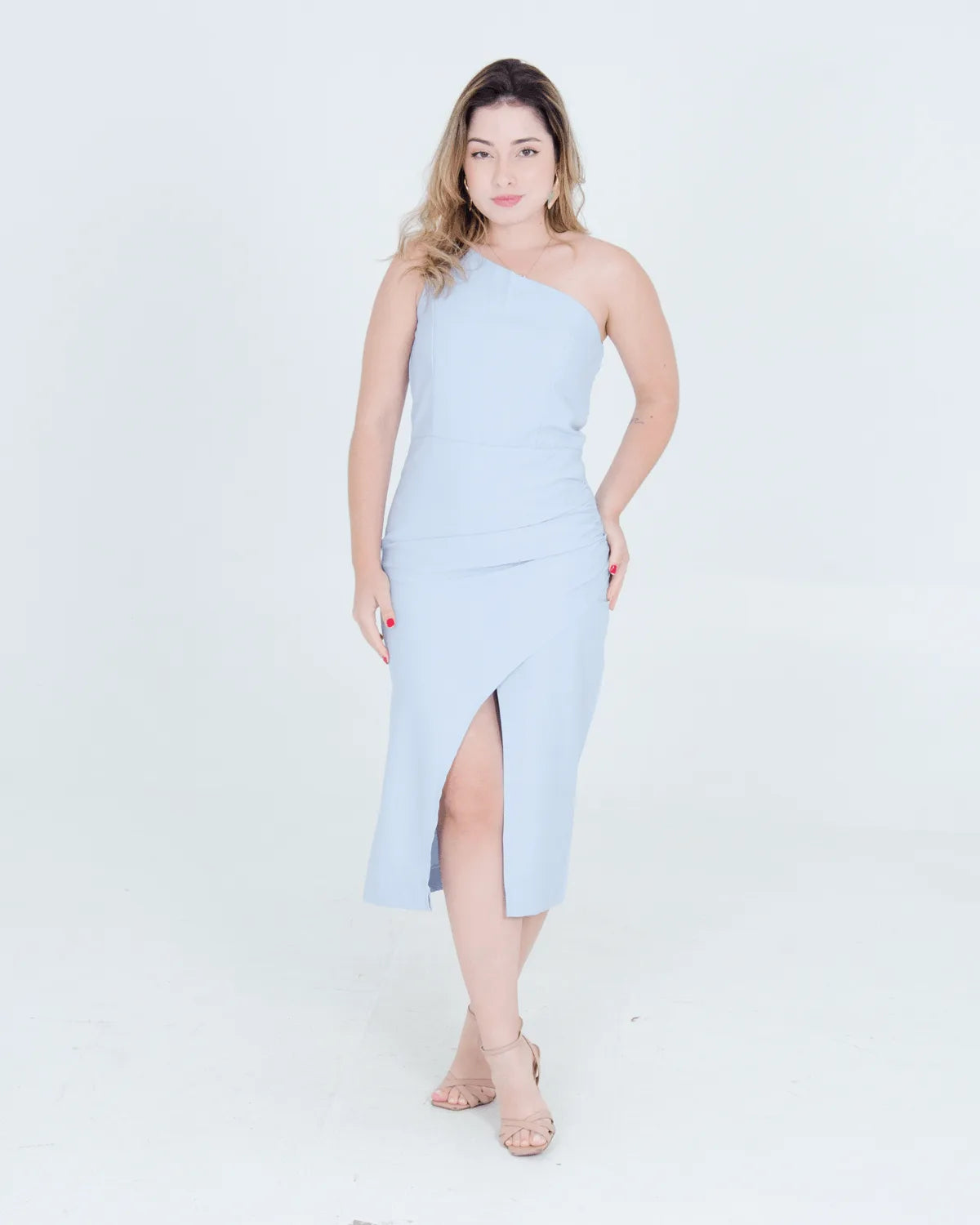 VESTIDO MI&CO 1390 ROSA G