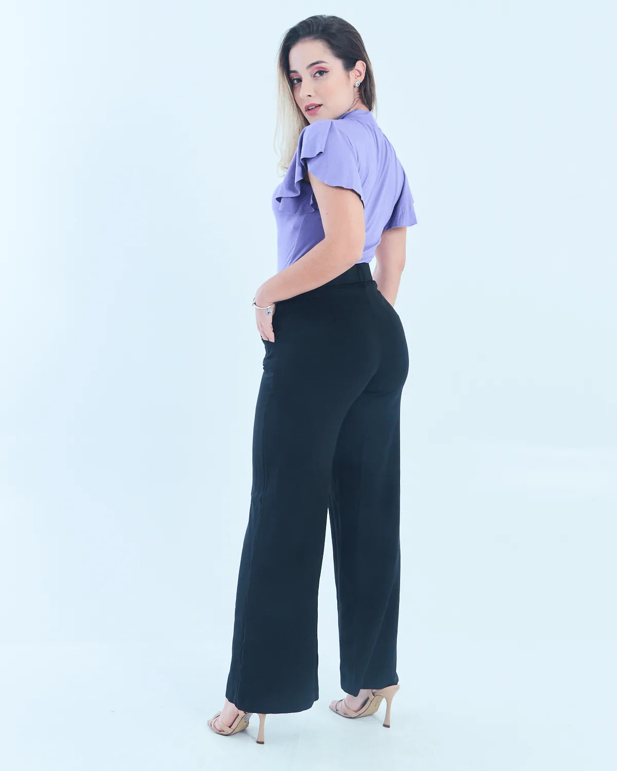 CALCA BELLINA BE354 PRETO G