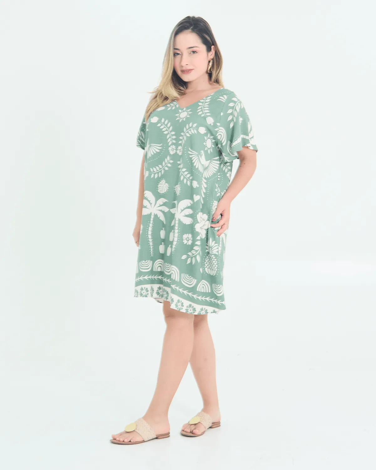 VESTIDO LUIGIA MANGA