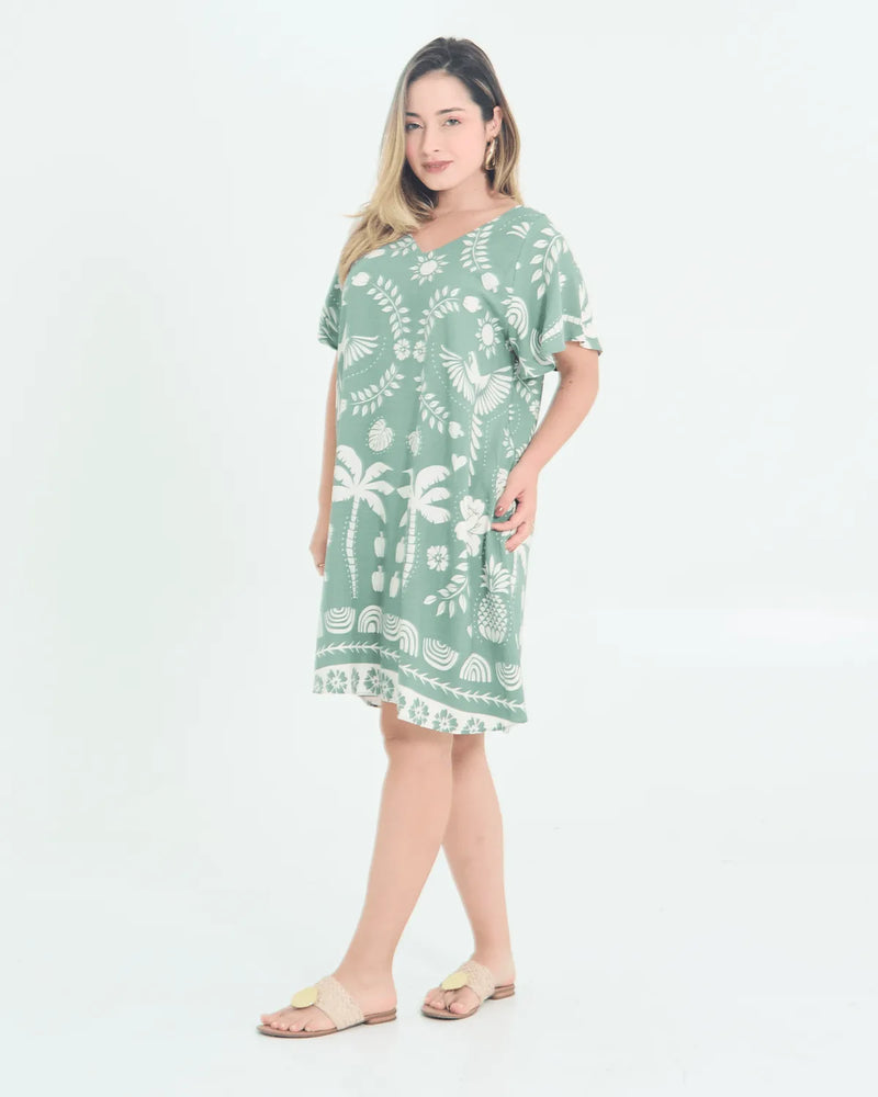 VESTIDO LUIGIA MANGA