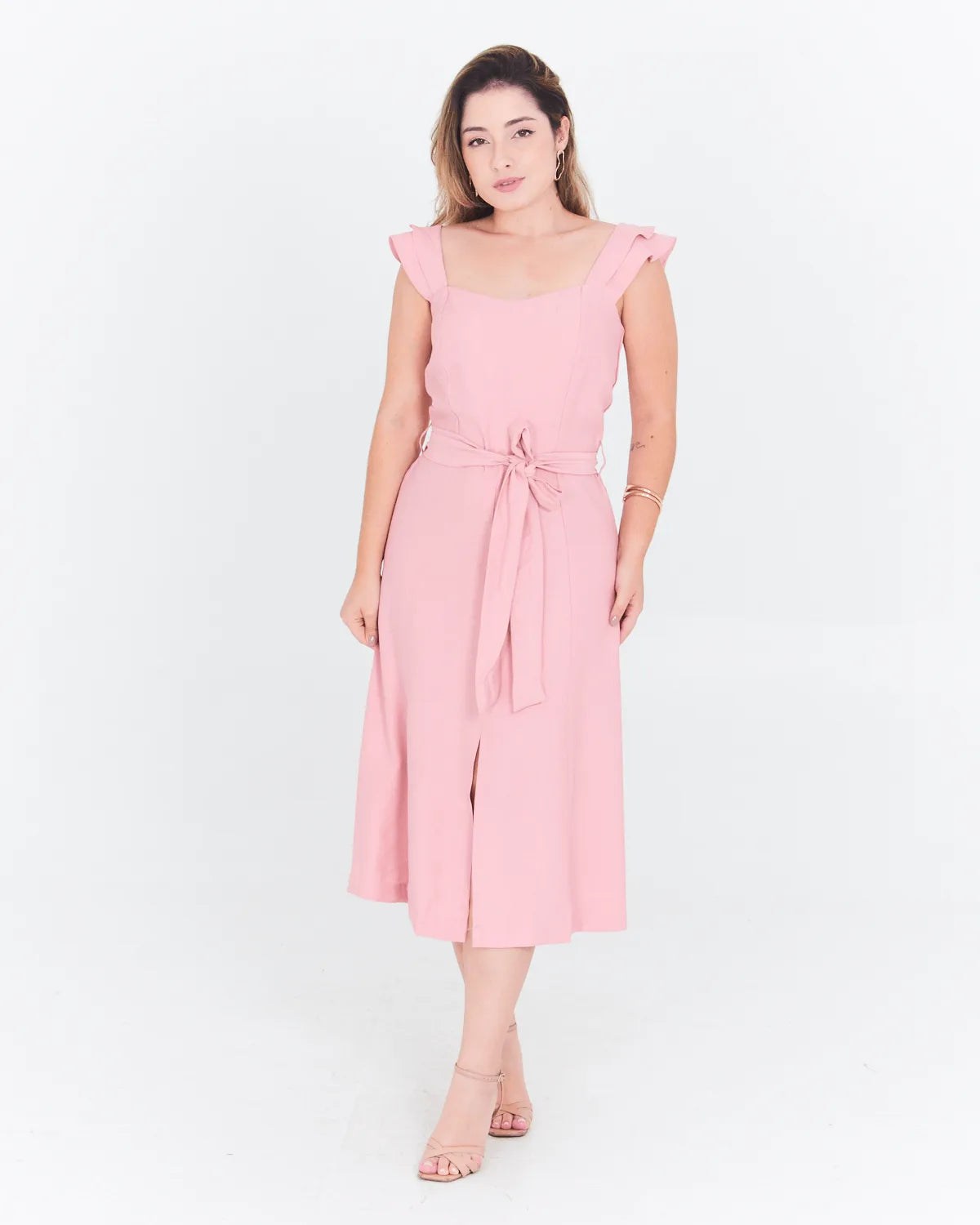 VESTIDO MI&CO 1251 ROSE P