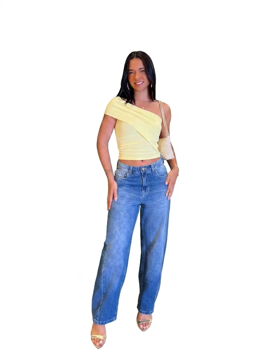 Blusa Groovy Ombro Único