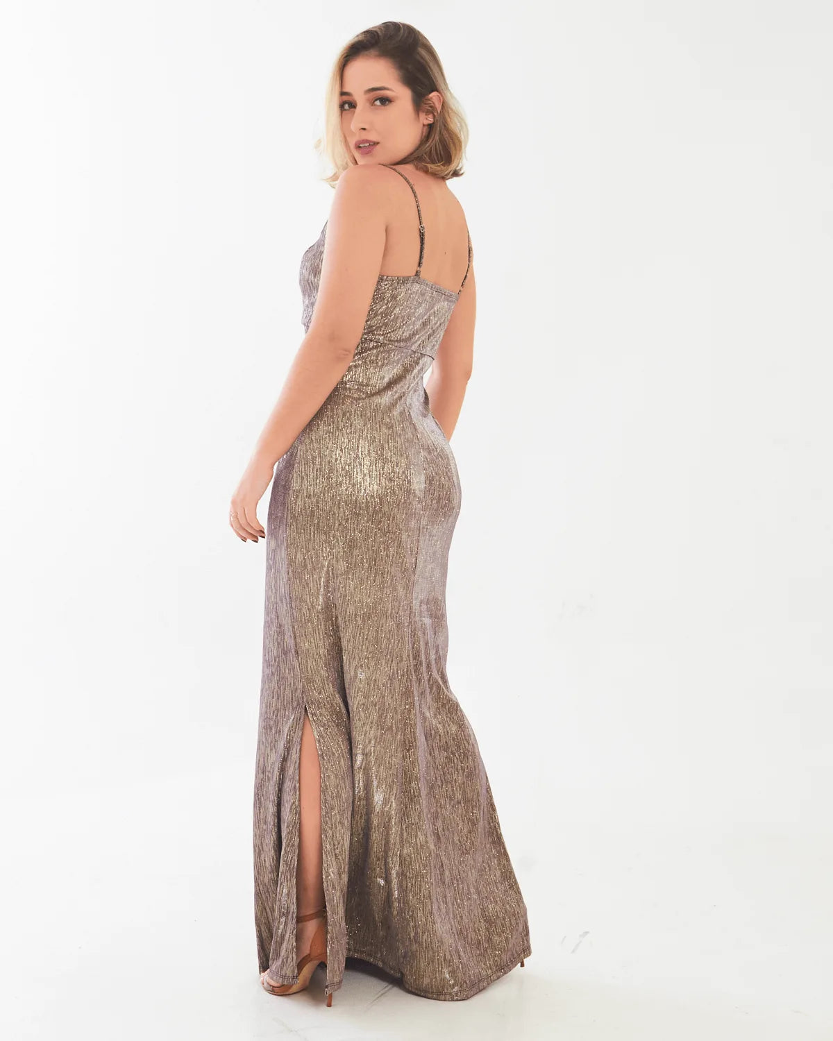 VESTIDO SECIA 08844 DOURADO G