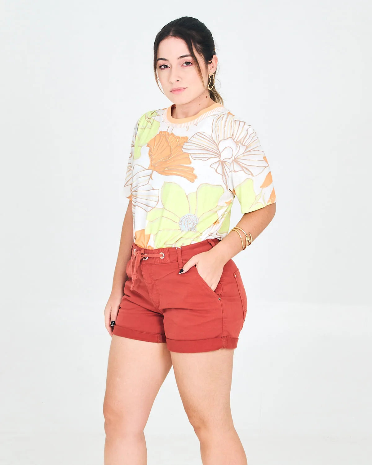 BLUSA MALWEE 1000120871 FLORES GG