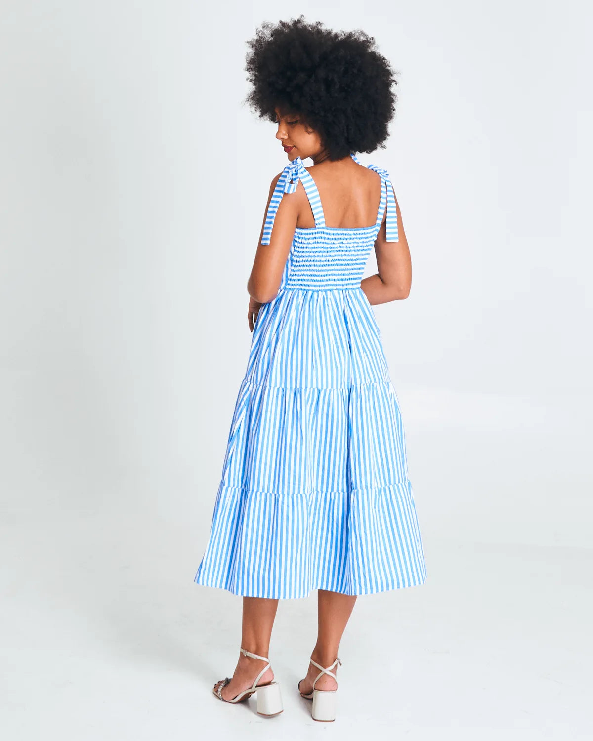Vestido Safira Laço Midi