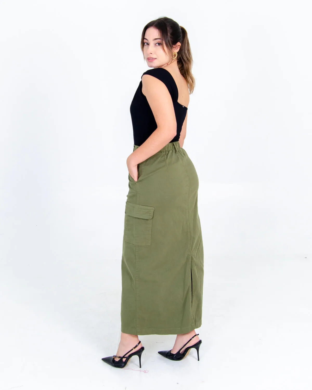 SAIA ENFIM 1000118374 VERDE MILITAR 46