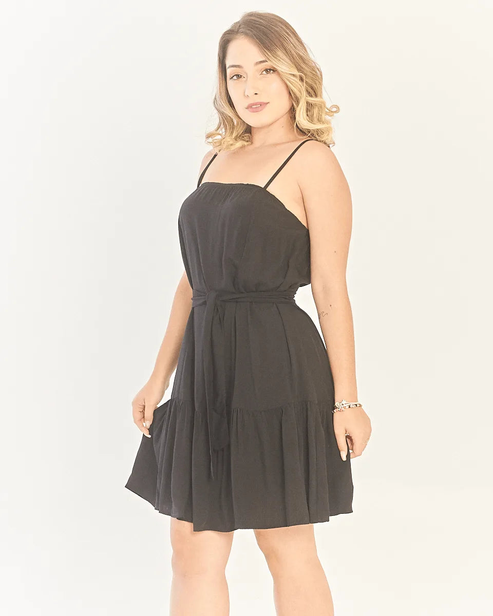 VESTIDO SAFIRA ALCA/LISO