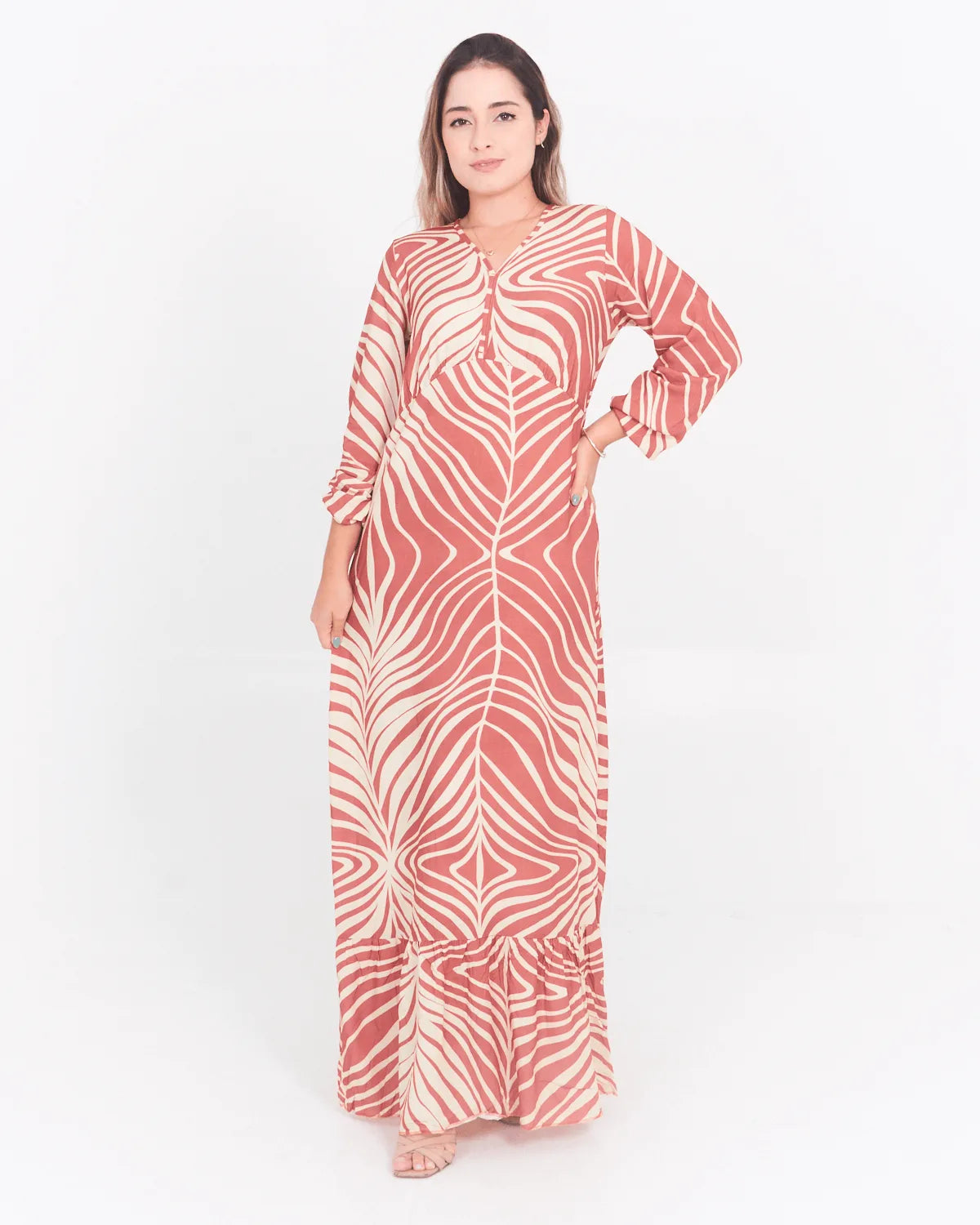 VESTIDO LUNENDER 67756 VERMELHO GG