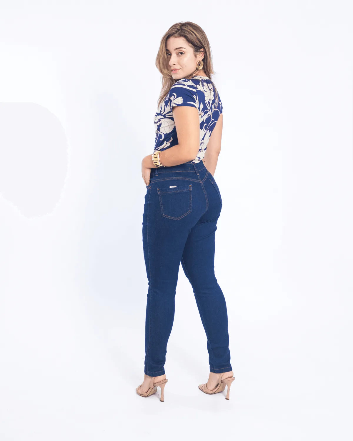 CALCA MUCS 10885 JEANS ESCURO 44