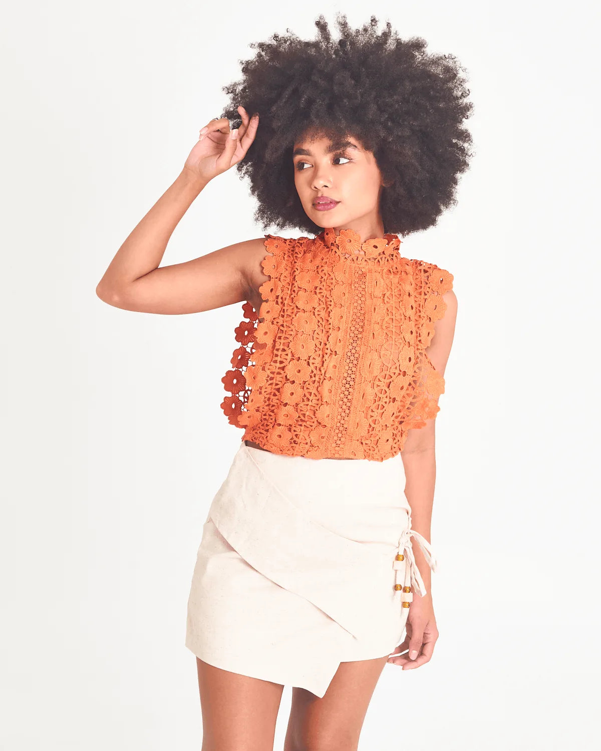 BLUSA BELLINA AA5570 LARANJA P
