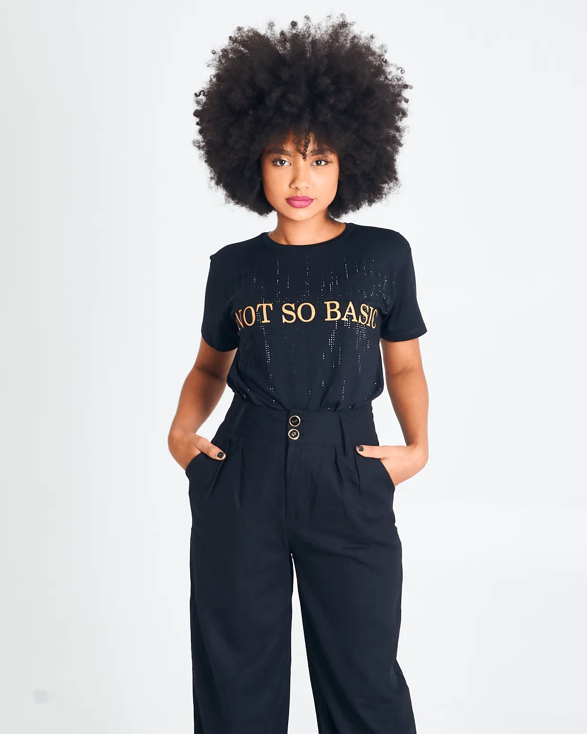 T-SHIRT MARIA DONDOCA 54156 PRETO G
