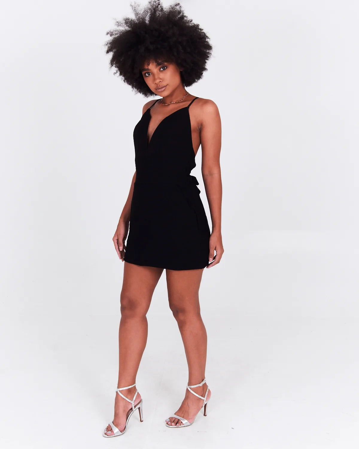 VESTIDO TROPICAL 9655B PRETO P