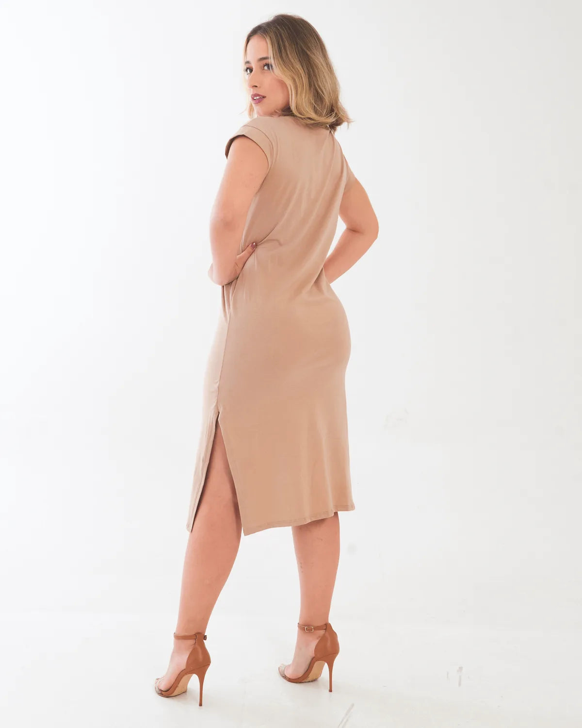VESTIDO MALWEE 1000106876 SALMAO P