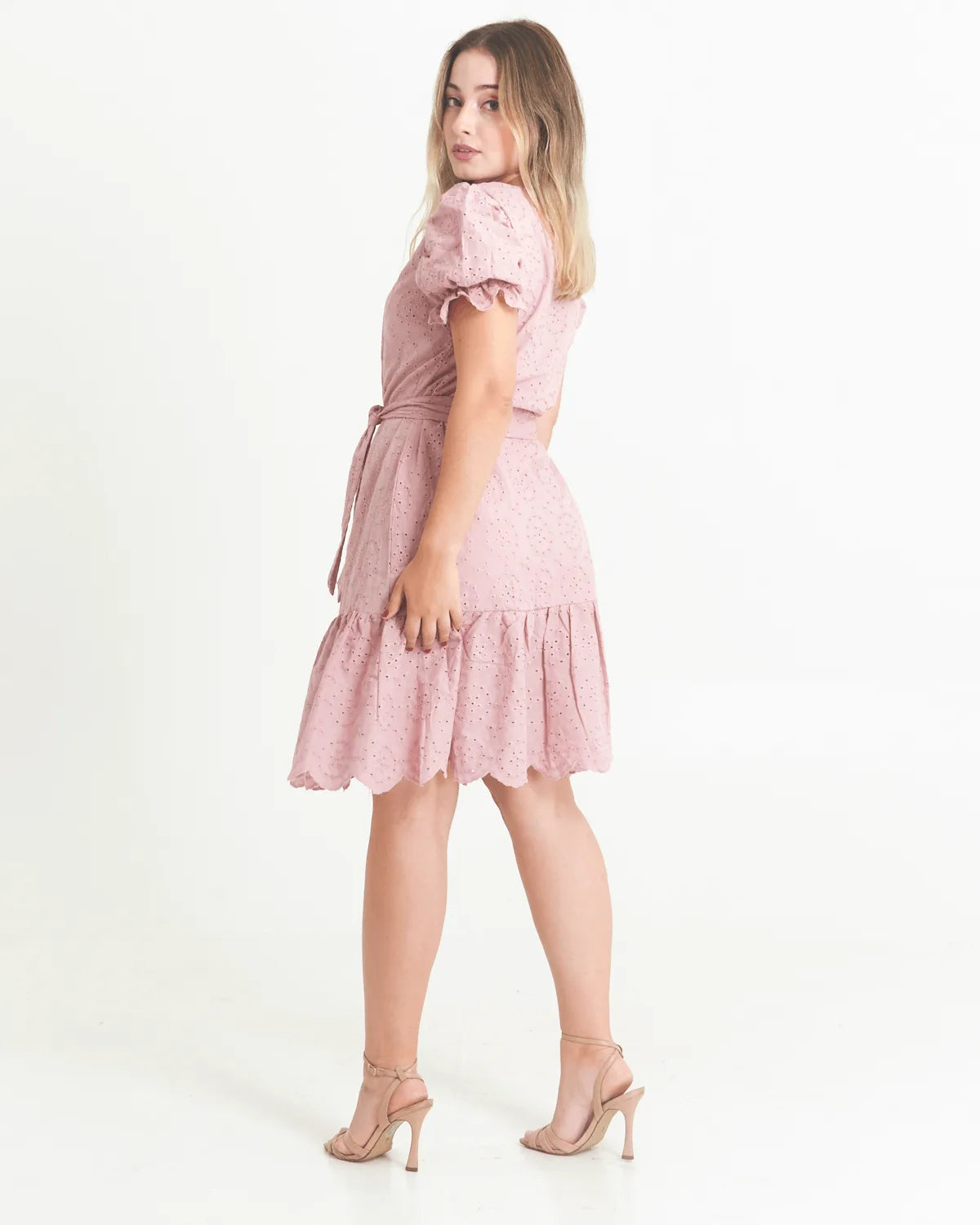 VESTIDO SAFIRA LAISE MANGA PRINCESA