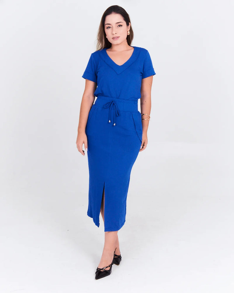 CONJUNTO SAFIRA MOLETINHO/SAIA MARSALA G
