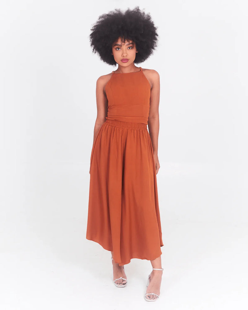 CONJUNTO LUIGIA PANTACURT ESTAM LARANJA U