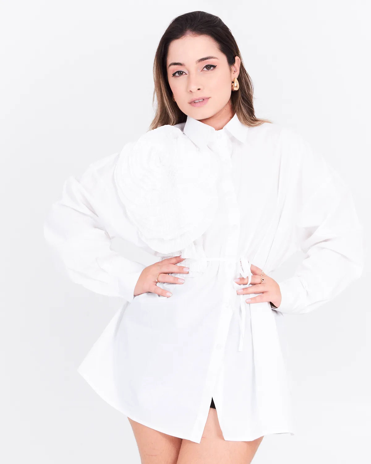 CAMISA BELLINA AA8116 PRETO G