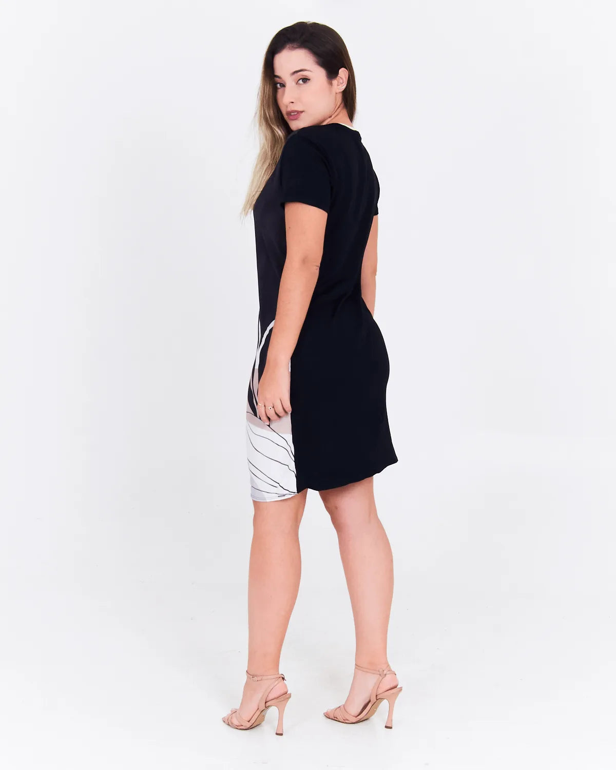 VESTIDO LUNENDER 34802 VERDE GLIMMER GG