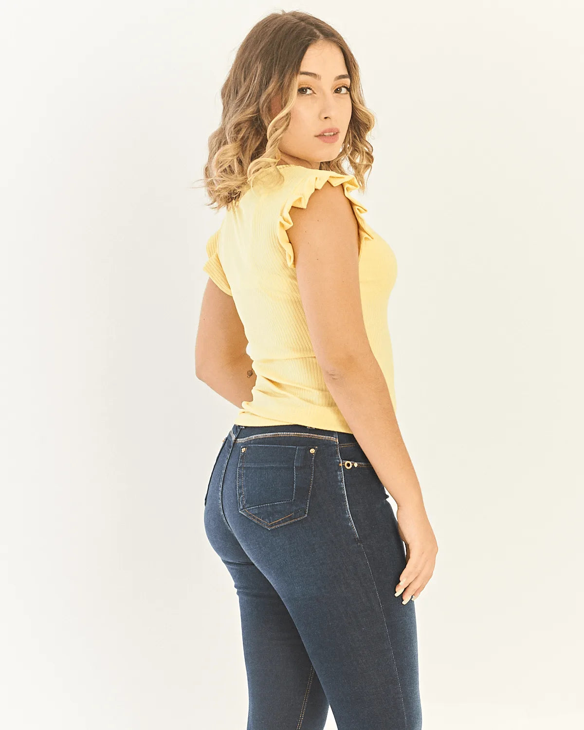 BLUSA SAFIRA PLINSADA