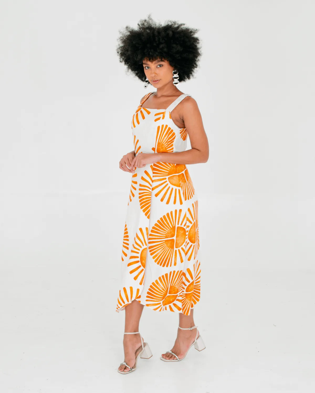 VESTIDO LUNENDER C0162 AMARELO P