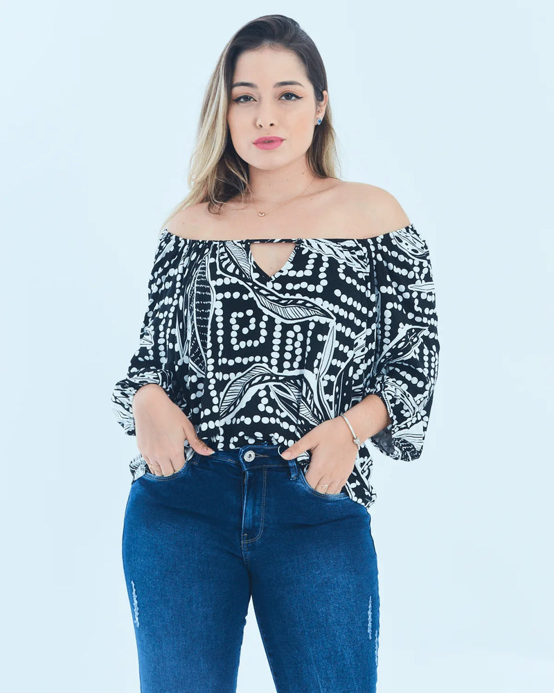 BLUSA LUNENDER 35208 VERDE M