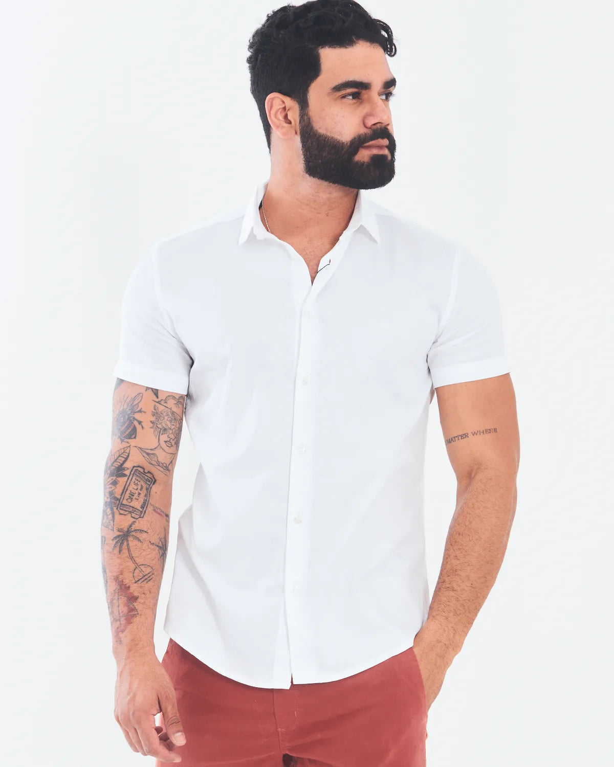 CAMISA MIOCHE 53600 ROSA CLARO XG