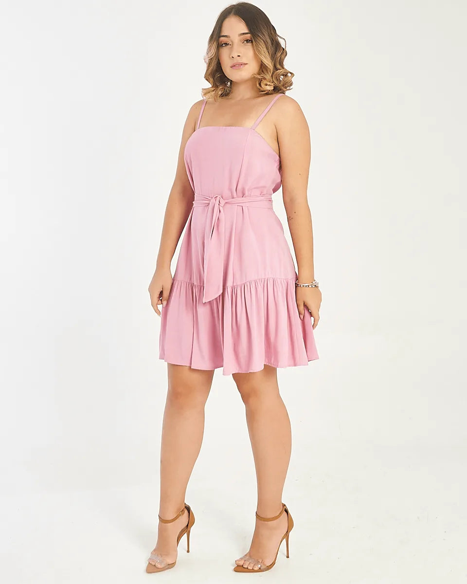 VESTIDO SAFIRA ALCA/LISO