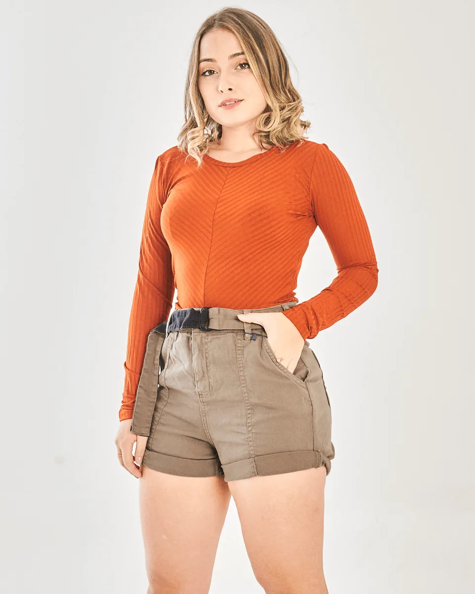 BLUSA LUNENDER 00085 AMARELO G