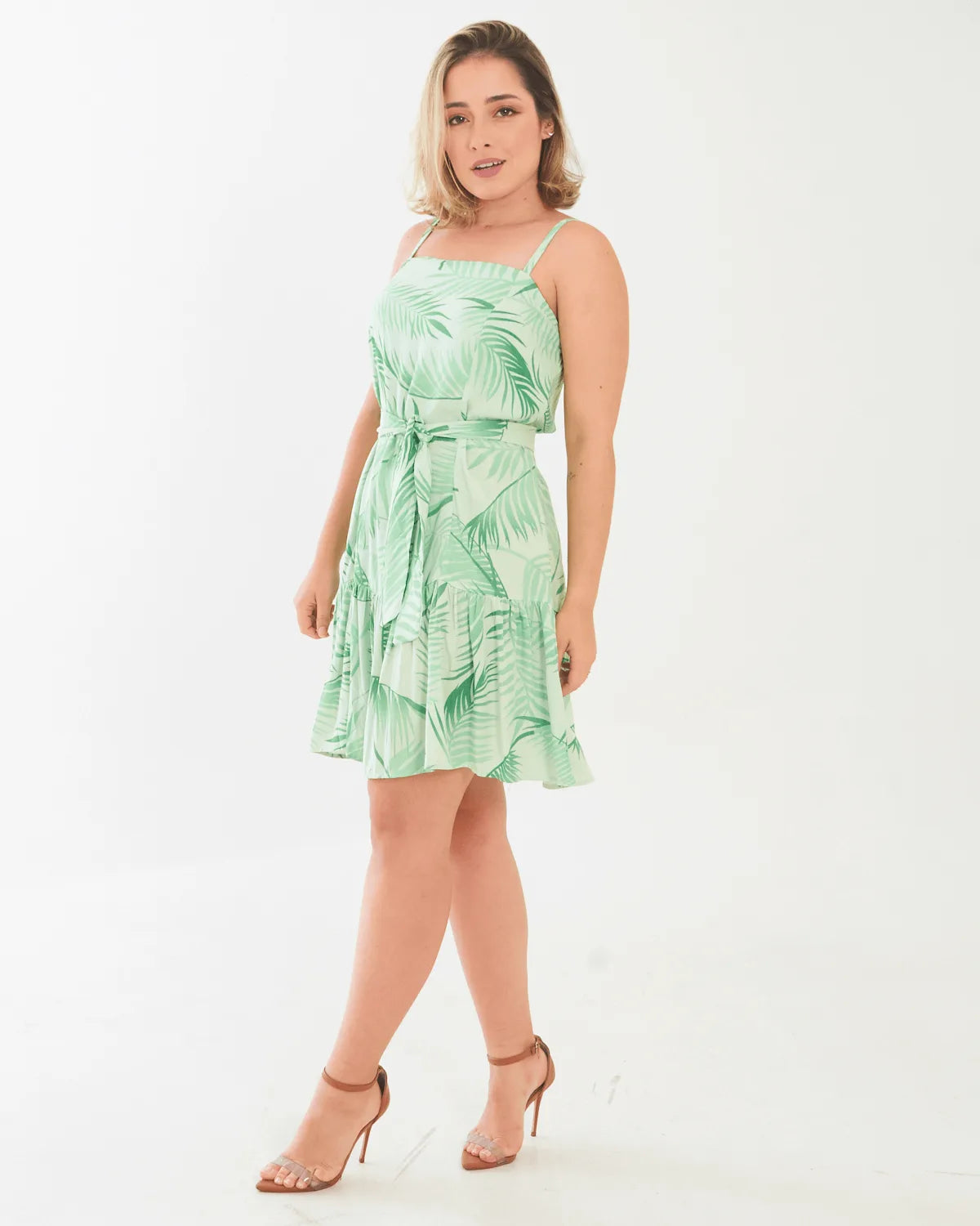 VESTIDO SAFIRA ALCA/ESTAMPADO MARINHO ESTAM M