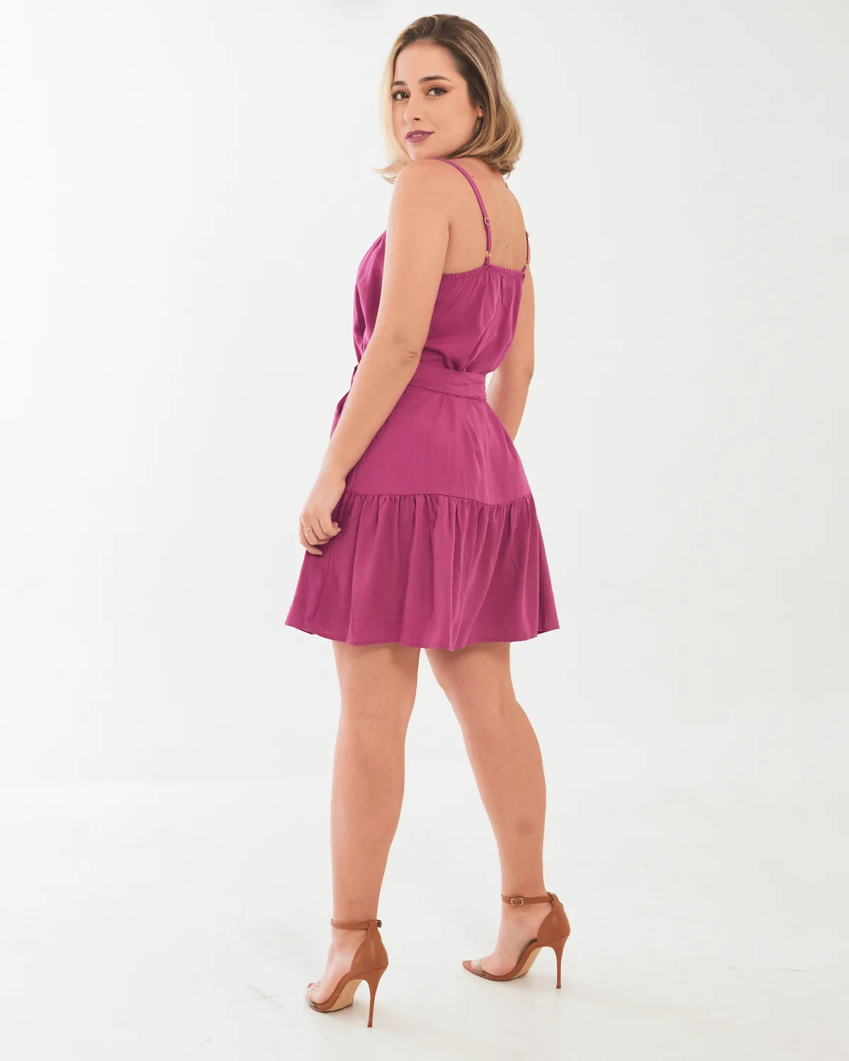VESTIDO SAFIRA ALCA/LISO