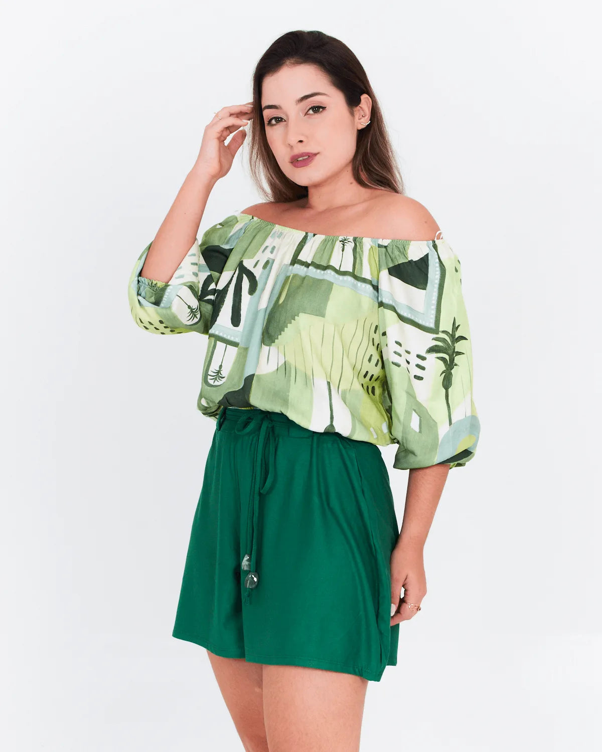 BLUSA LUNENDER 33177 VERDE GG