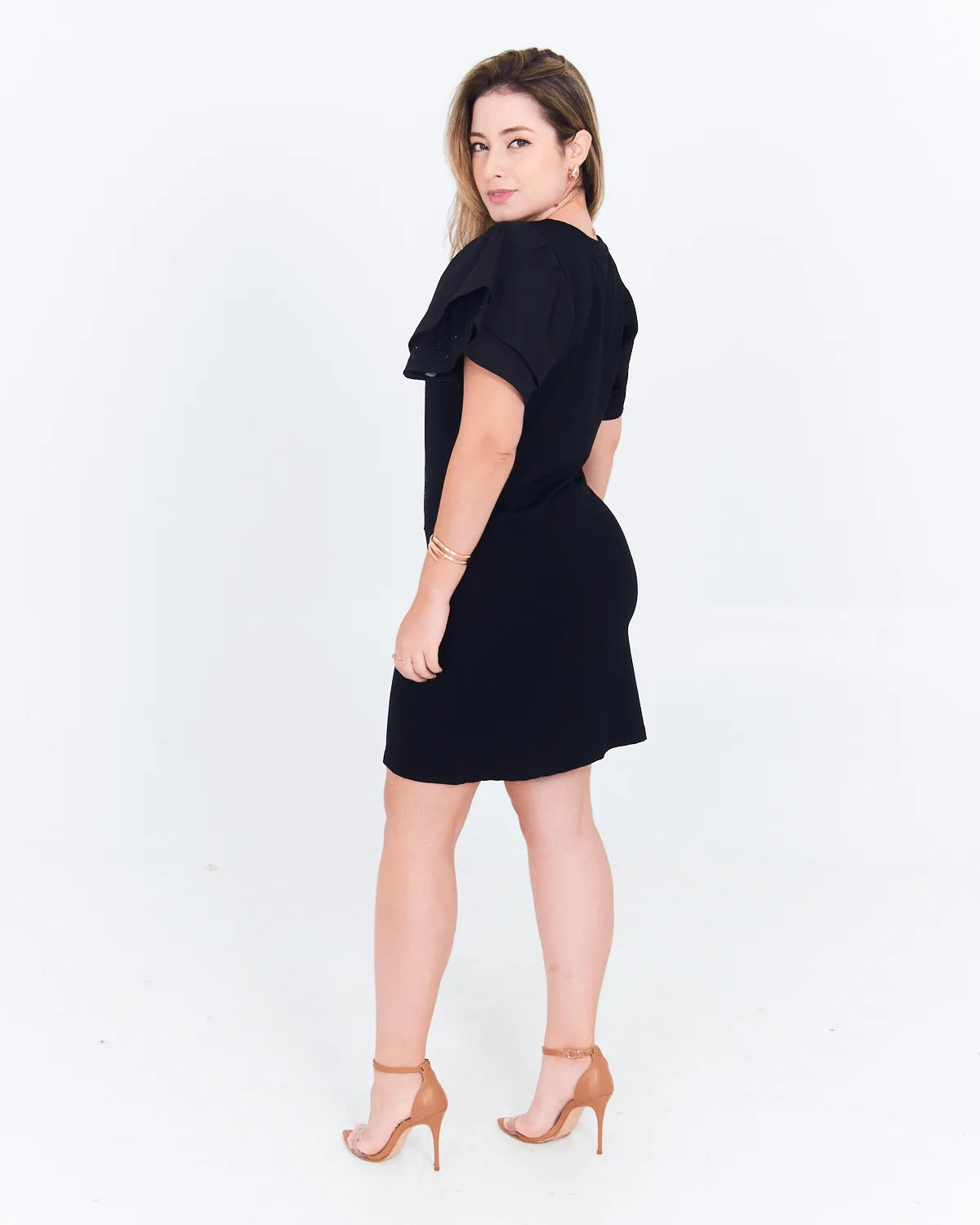 VESTIDO MARIA DONDOCA 57066 PRETO G