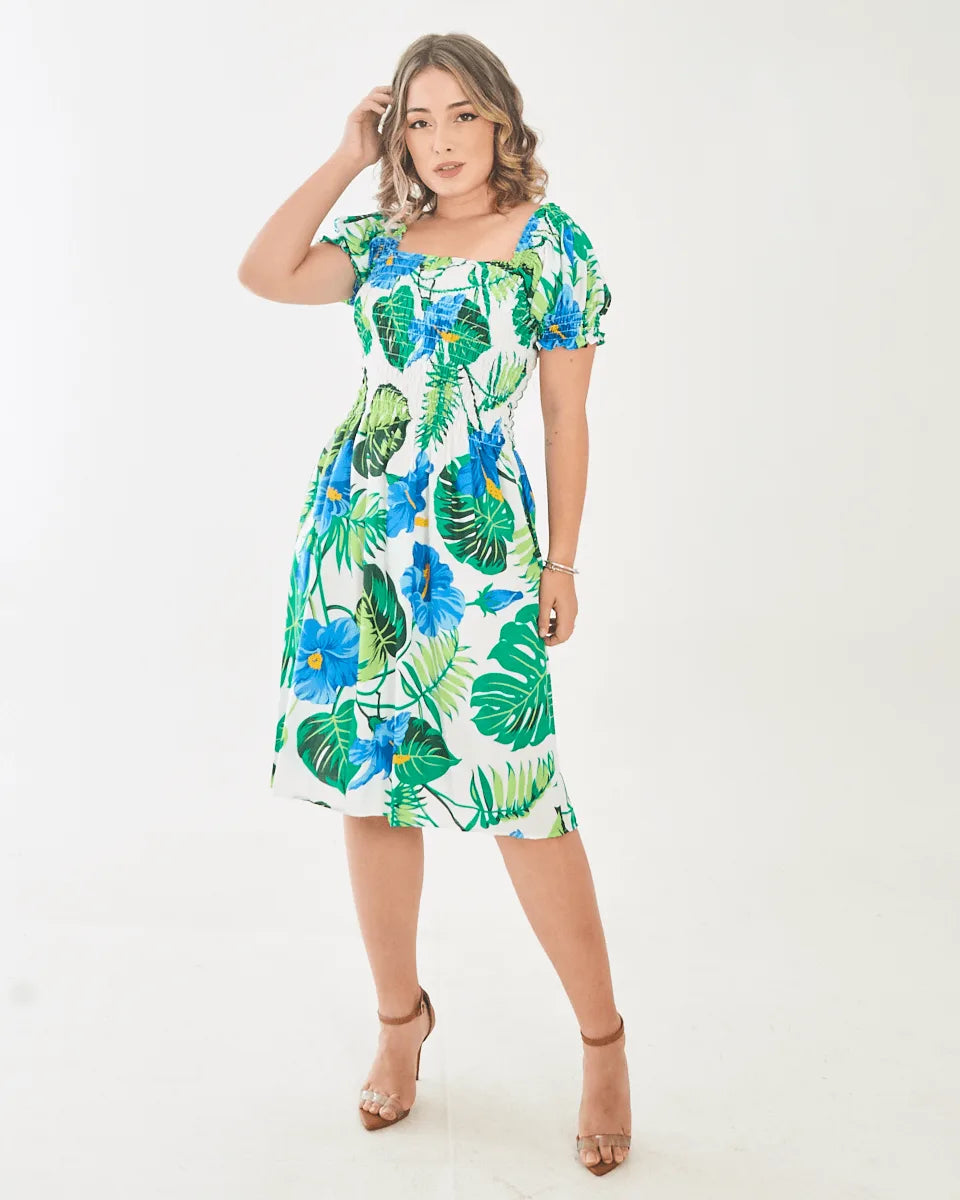 VESTIDO SAFIRA PATY/MANGA
