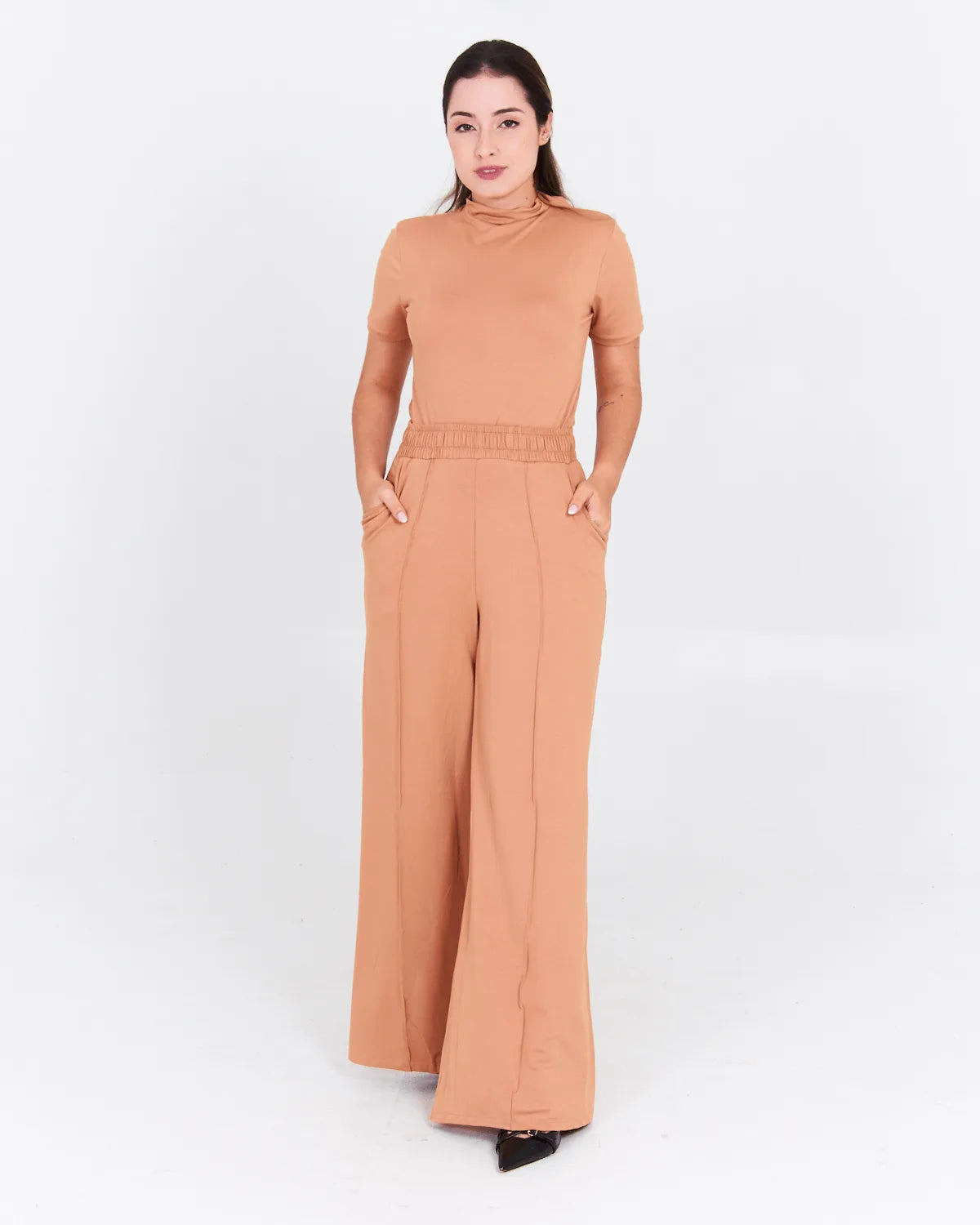 CALCA LUNENDER 67753 BEGE CAMEL G