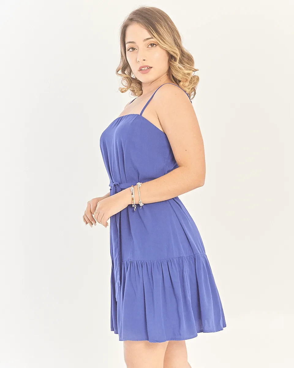 VESTIDO SAFIRA ALCA/LISO